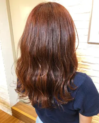 セミロング カラー ヘアアレンジ 遠藤 拓馬のヘアスタイル