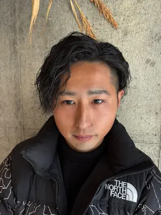 ミディアム パーマ メンズ I'sm KOUSAKUのヘアスタイル