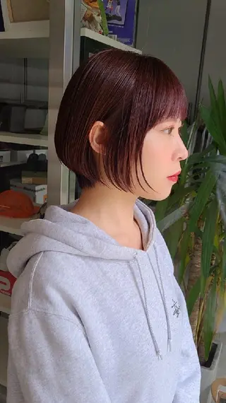 ショート 西田 理沙のヘアスタイル