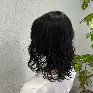 セミロング パーマ 𝐀𝐲𝐚𝐤𝐚 /艶髪/ストレートのその他イメージ