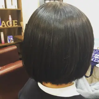 ショート カラー パーマ embrace エンブレイスのヘアスタイル