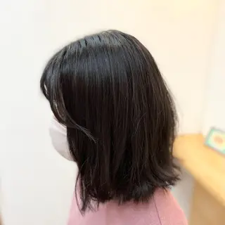 ミディアム 冨田 豊のヘアスタイル