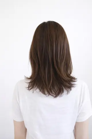 ミディアム カラー 白髪染め専門店 Recolor京橋店のヘアスタイル