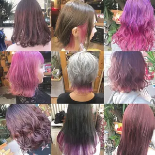 カラー 玉木 育実のヘアスタイル