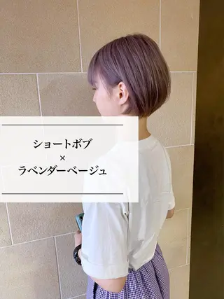 ショート カラー 進 詩織のヘアスタイル