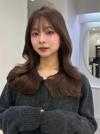 ロング カラー 艶髪/モテヘア🎀 MIHOのヘアスタイル