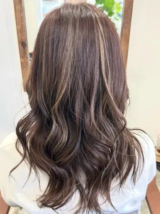 ロング カラー SOL _桐山渚のヘアスタイル