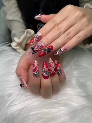 ネイル princess スカルプ専門店のネイルデザイン