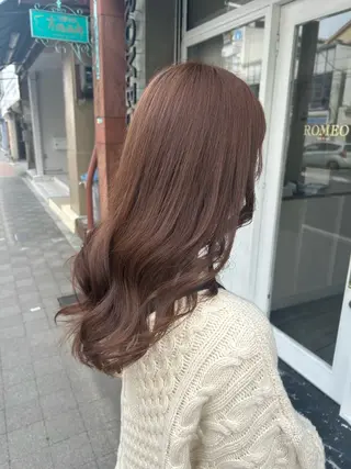 ロング カラー kanon♡ 暖色カラー‎🤍のヘアスタイル