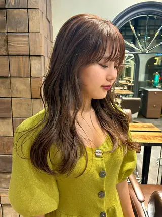 ロング MINXginza タイラミユネのヘアスタイル