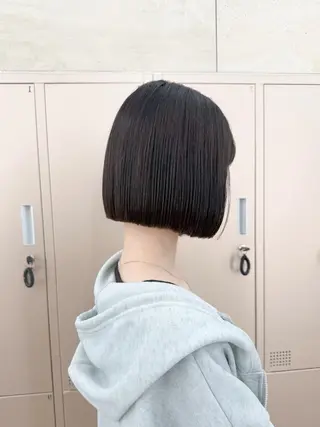 ミディアム 似合わせボブ🌟 艶髪特化💗村松優斗のヘアスタイル