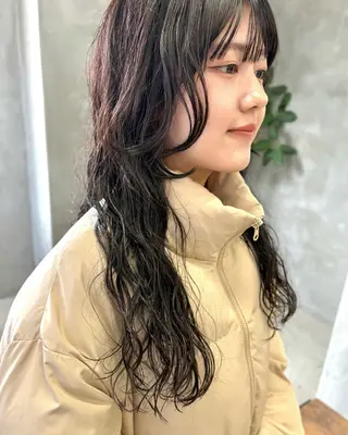 ミディアム パーマ tetohair 森田浩平のヘアスタイル