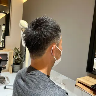 ショート メンズ ルクール喜多町店 コムロのヘアスタイル