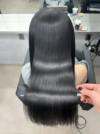 ロング カラー 髪質改善/ﾚｲﾔｰ ｶｯﾄ/店長/原島のヘアスタイル