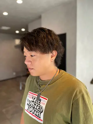 メンズ パーマスタイル特化◎ 永戸圭汰のヘアスタイル
