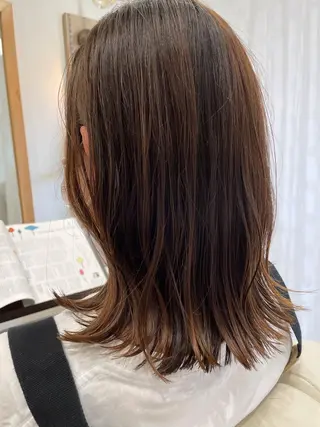 ミディアム 髪質改善/リラク/ ノザキジュンイチのヘアスタイル