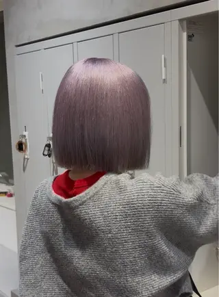 カラー grow渋谷所属・渋谷ハイトーン/ まぉまぉのヘアスタイル