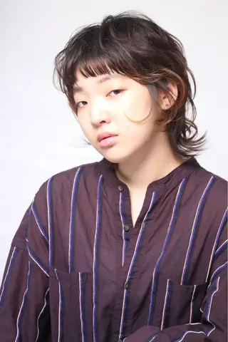 ショート マツノ ユウキのヘアスタイル