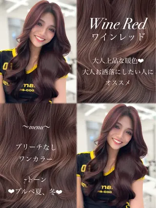 ロング カラー 顔まわりの神様✨ 透明感カラー藤嶋秀幸のヘアスタイル