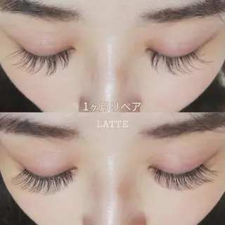 マツエク・マツパ LATTE eyelashのマツエク・マツパデザイン