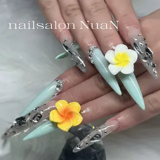 ネイル NuaN ミニモ停止中のネイルデザイン