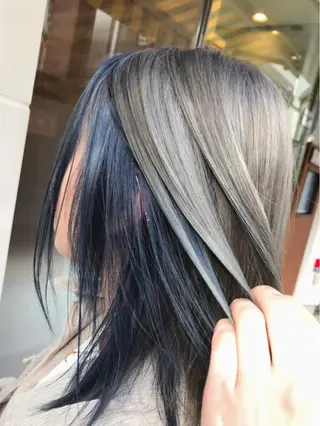 ミディアム Blanco 村松 美里のヘアスタイル