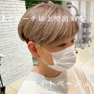 ショート カラー 似合う髪型が 分からない方へのヘアスタイル