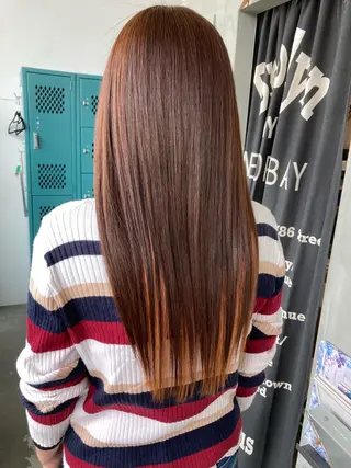 ロング 平野 朋未のヘアスタイル