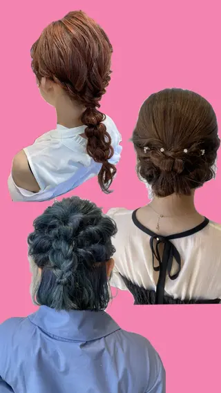 ヘアアレンジ 増井 彩乃のヘアスタイル