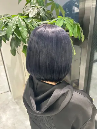 ショート カラー パーマ ヘアアレンジ メンズ 🤍透明感カラー🤍 似合わせ🤍AINEのヘアスタイル