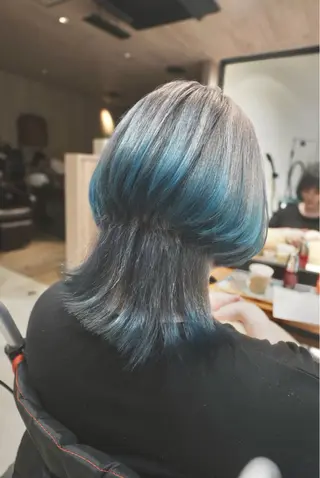 ショート カラー 似合わせ レイヤー須川のヘアスタイル