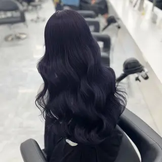 ロング カラー ヘアアレンジ 艶髪/韓国レイヤー 🤍Houtoのヘアスタイル