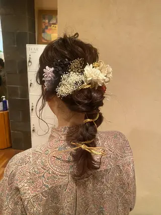 ロング ヘアアレンジ 溝口 ひなこのマツエク・マツパデザイン