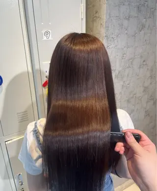 セミロング ✨髪質改善カラー✨ ななみのヘアスタイル