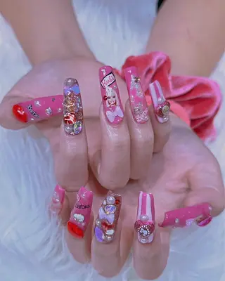 ネイル 長さだし専門店 M2　rikaのネイルデザイン