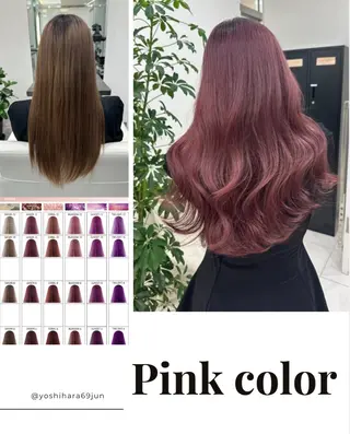 ロング カラー ✨大人韓国レイヤー ✨吉原 潤✨のヘアスタイル