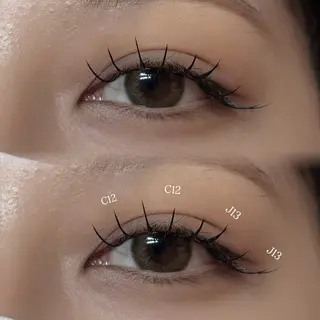 マツエク・マツパ YUZUKI .⋆𝜗𝜚のマツエク・マツパデザイン