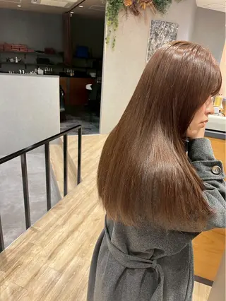 ロング カラー カットモデル𓍲横堤 🫧秋積日向のヘアスタイル