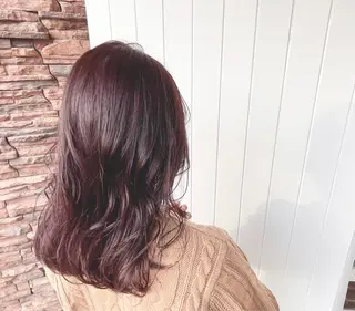 ミディアム カラー 髪質改善✨️透明感カ ラー✧*。山下さいみのヘアスタイル