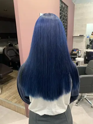カラー 酸性ストレート 髪質改善のヘアスタイル