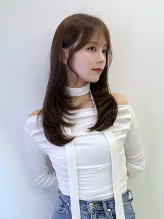 ロング 韓国ヘア×髪質改善 /yoshikaのヘアスタイル