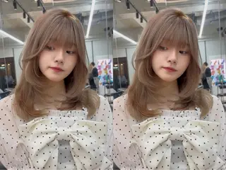 ミディアム カラー 【博多髪質改善】 吉村　清志のヘアスタイル