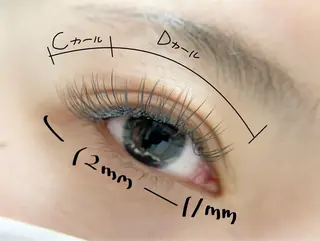 マツエク・マツパ Plume micoのマツエク・マツパデザイン