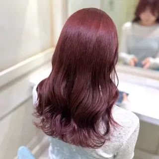 ロング カラー 艶カラー/ ななみのヘアスタイル