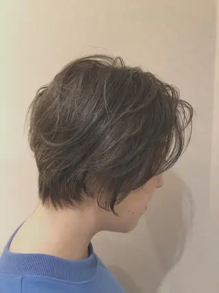 ショート ショート✨顔まわり マツモト ショウゴのヘアスタイル