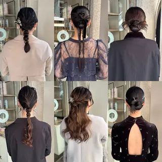 ヘアアレンジ 芦刈 咲来のヘアスタイル