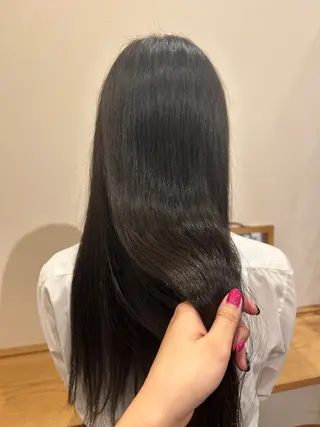 ロング カラー ‎🤍江坂 ハヤシアヤナ‎🤍のヘアスタイル