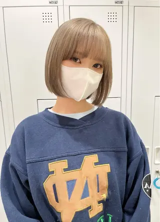 カラー 河原 楓樹のヘアスタイル