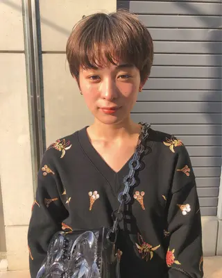 ショート 🌈村松滉太髪質改善 レイヤーカット🌈のヘアスタイル