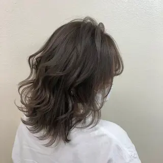 ミディアム 韓国ヘア指名率 No. 1小堀京介のヘアスタイル